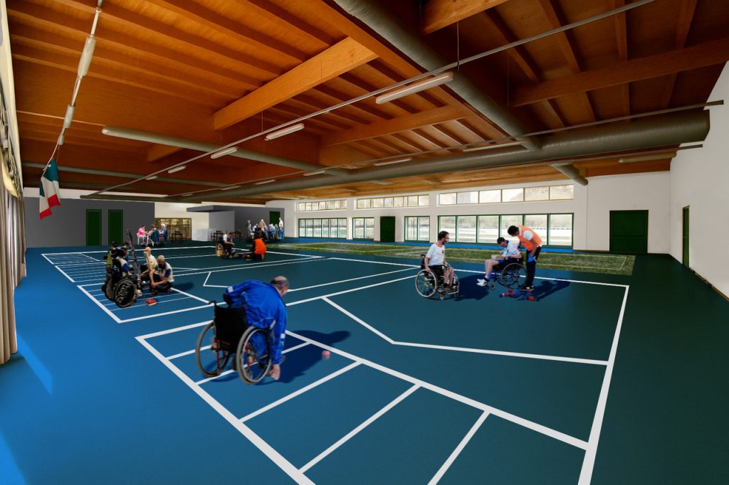 esempio di riqualificazione bocciodromo