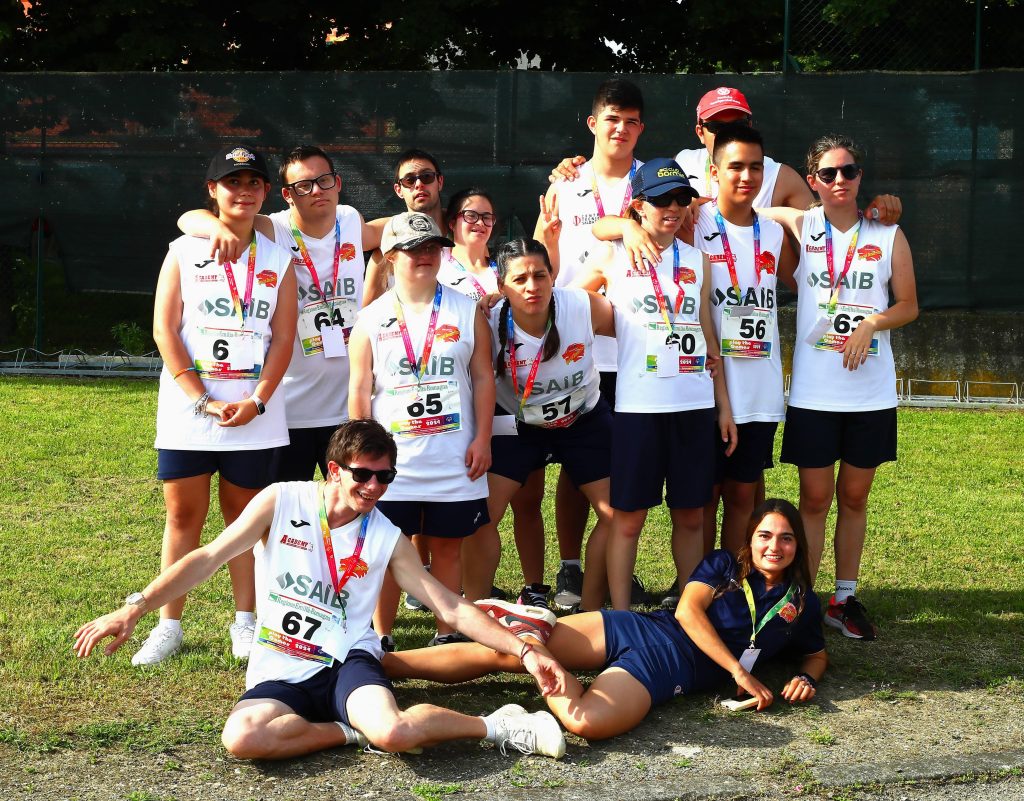 Squadra di atletica paralimpica